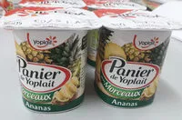 Sokerin määrä sisällä Panier d'Ananas