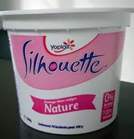 Sucre et nutriments contenus dans Silhouette