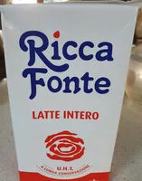 Amount of sugar in Latte intero u h t