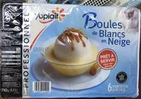 Quantité de sucre dans Boules de Blancs en Neige