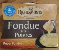 Fondues au poivre