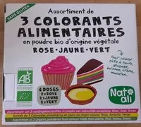 Количество сахара в COLORANT ALIMENTAIRE 3 COULEURS 6 DOSES
