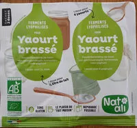 Количество сахара в Ferment lyophilises Pour Yaourt Brassé