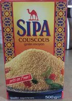 Sucre et nutriments contenus dans Sipa