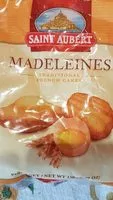 Jumlah gula yang masuk Madeleines