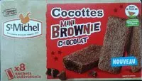Suhkru kogus sees Mini Brownie Chocolat