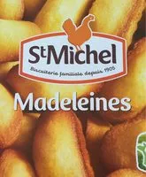 Quantité de sucre dans Madeleines aux œufs de poules élevées en plein air