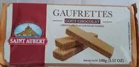 Jumlah gula yang masuk gaufrettes chocolat