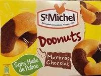 Quantité de sucre dans Doonuts Marbrés chocolat