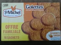 Suhkru kogus sees Galettes au bon beurre