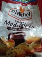 Количество сахара в Petites madeleines pépites chocolat