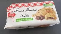 Zuckermenge drin Bonne Maman - Hazelnuts Chocolate Shortbread, 150g (5.3oz)