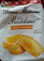Quantité de sucre dans Madeleine