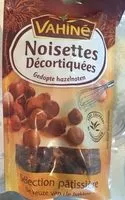 入っている砂糖の量 Noisettes décortiquées