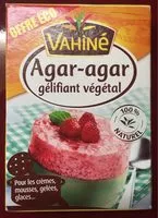 Cantidad de azúcar en Agar-agar gélifiant végétal