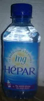 Suhkru kogus sees Hépar /Eau minéral naturel /mini dose