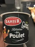 Jumlah gula yang masuk Rillettes de poulet rôti