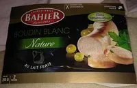 Sucre et nutriments contenus dans Regis bahier