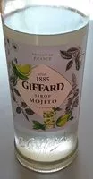 Jumlah gula yang masuk 1L Sirop Mojito Giffard