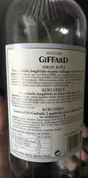 Количество сахара в 1L sirop Kiwi
