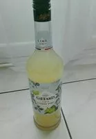 İçindeki şeker miktarı Sirop citron vert
