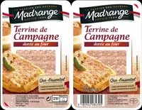 Cantidad de azúcar en Terrine de campagne dorée au four