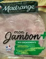 Sokerin määrä sisällä Mon Jambon + 3tr sans couenne
