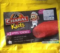 Sucre et nutriments contenus dans Charal kids