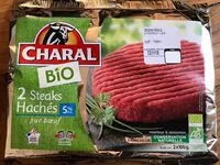 चीनी की मात्रा 2 Steaks Hachés 5% M.G Bio