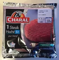 İçindeki şeker miktarı 1 steak haché pur boeuf 5% M.G