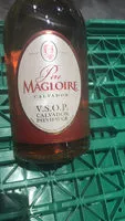 Sokerin määrä sisällä Père Magloire Calvados
