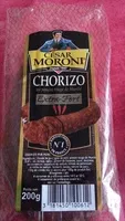 चीनी की मात्रा Chorizo extra-fort