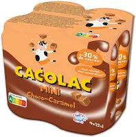 Quantité de sucre dans CACOLAC MINI CHOCO CARAMEL Pack de 4 boîtes 15 cl