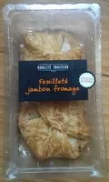 入っている砂糖の量 Feuilleté Jambon Fromage