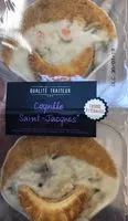 Quantité de sucre dans Coquille Saint-Jacques