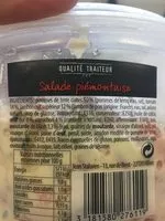 İçindeki şeker miktarı Salade piémontaise au jambon