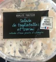 Salade de tagliatelles et surimi