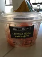 Jumlah gula yang masuk Carottes râpées maraîchères