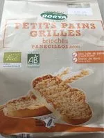 含糖量 Petits pain grillés