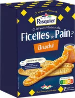 Jumlah gula yang masuk Ficelles de pain Brioché