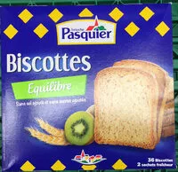 Suhkur ja toitained sees Brioche pasquier