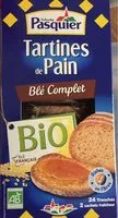 Jumlah gula yang masuk Tartines de pain - blé complet - Bio