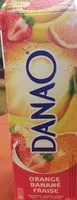 Jumlah gula yang masuk Danao orange banane fraise