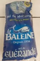 Sucre et nutriments contenus dans La balaine