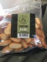Zuckermenge drin Croûtons à l'ail