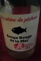 Sokerin määrä sisällä Soupe rouge de la mer