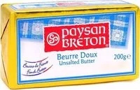 中的糖分和营养成分 Breton paysan