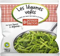 Cantidad de azúcar en Les légumes verts