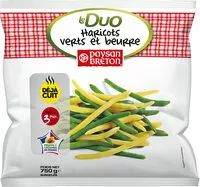 Zuckermenge drin Duo Haricots verts et beurre