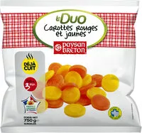 Amount of sugar in Duo de carottes rouges et jaunes